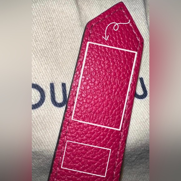 LOUIS VUITTON 20MM REVERSIBLE BELT - Picture 10 of 10